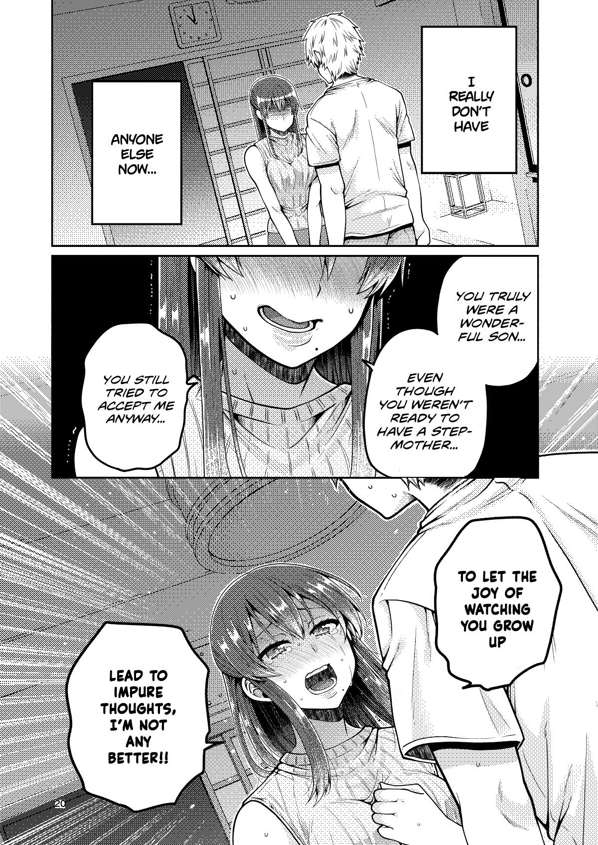 Hentai Manga Comic-Together with my Step-Mum-Read-21